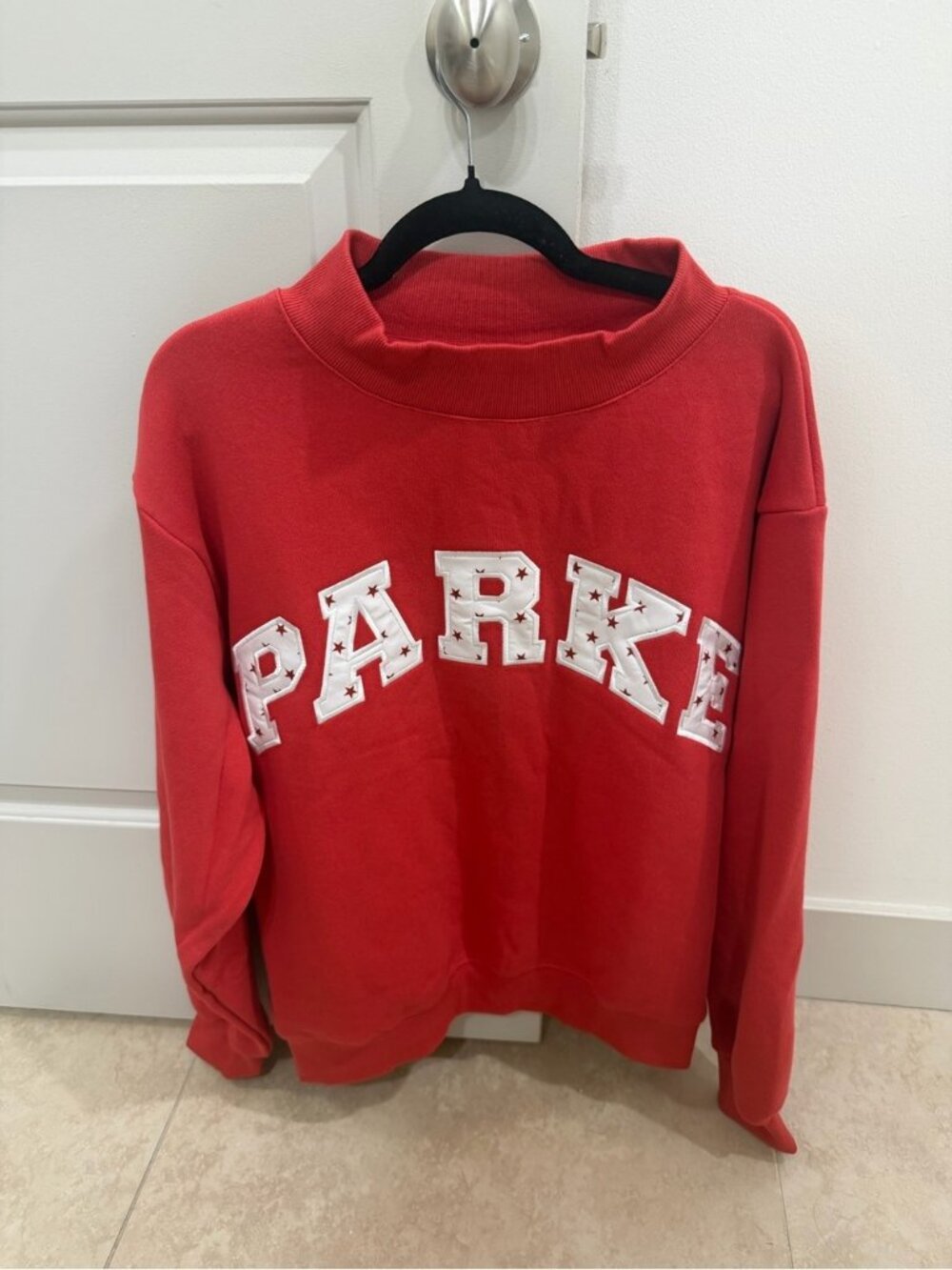 Parke Sparkler Coastal Collection Varsity Mockneck Sweatshirt. ⚡️💕